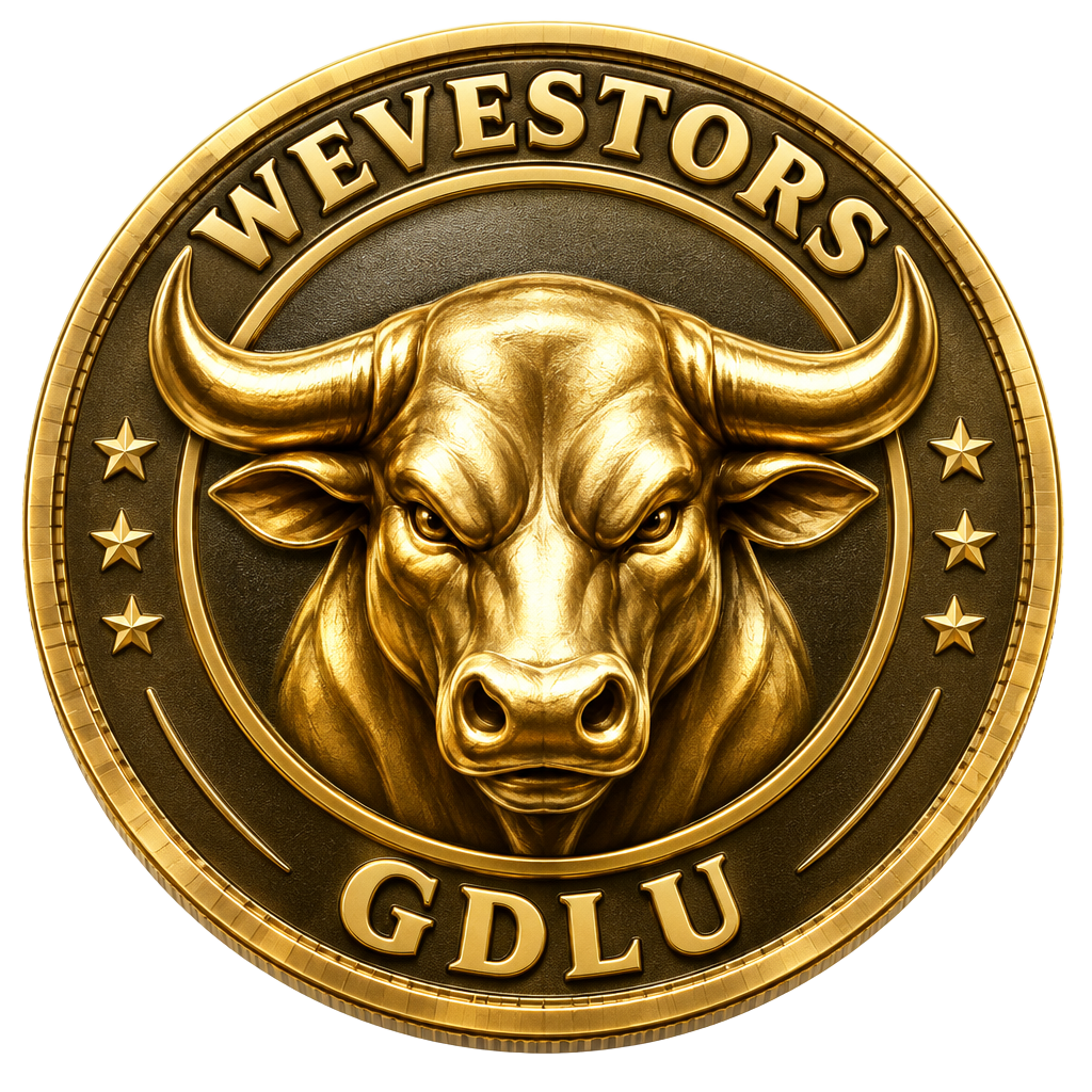 G.D.L.U. gold bull medallion
